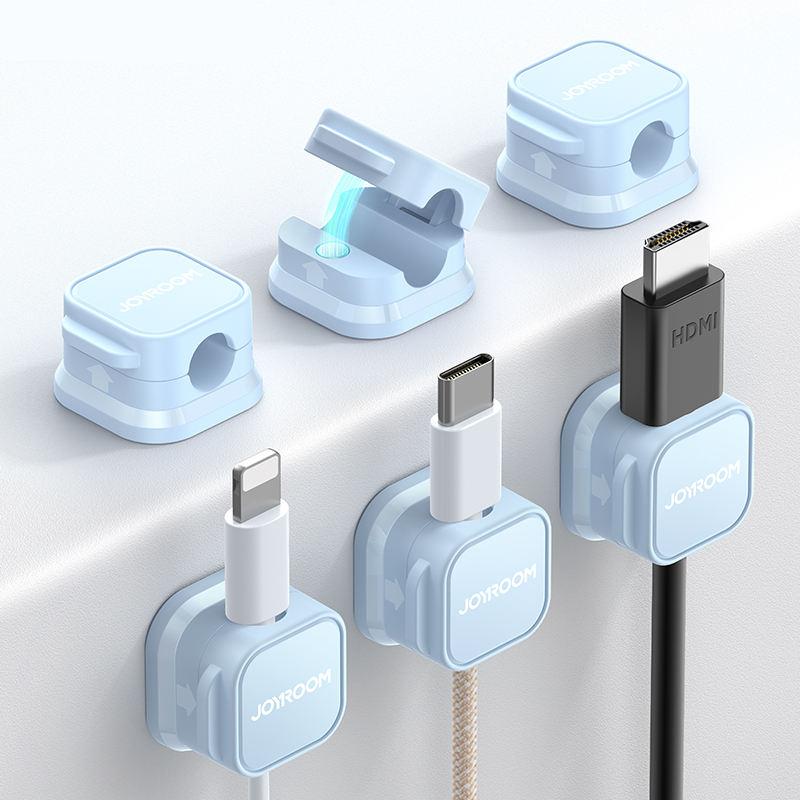 6-pack magnetic cable clips organizer - MRSLM