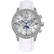 Men's automatic mechanical leather watch, business, view 9 - MRSLM