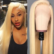 Front lace long straight wig - MRSLM