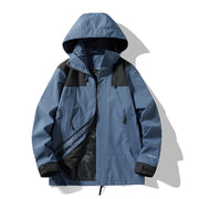 hooded waterproof outdoor jacket, view 4 - MRSLM