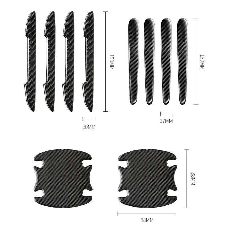 carbon fiber door handle protector, view 10 - MRSLM