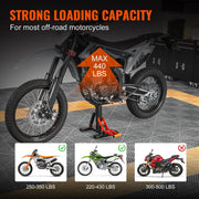 hydraulic dirt bike lift stand, view 7 - MRSLM