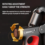 adjustable grip strengthener 5-100kg, view 7 - MRSLM