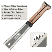 Folding SK5 steel pocket garden saw, view 4 - MRSLM