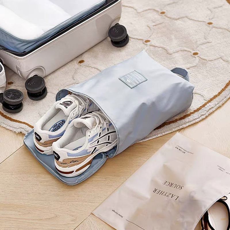 portable waterproof travel shoe bag, view 7 - MRSLM