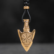 Men's vintage arrow titanium steel necklace - MRSLM
