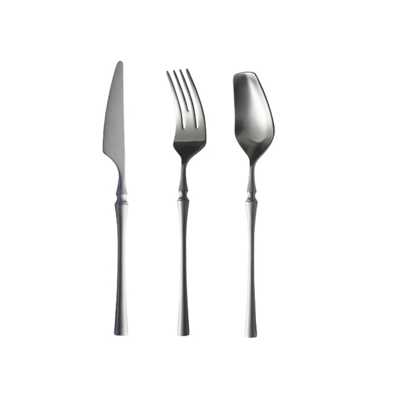 stainless steel western cutlery set, view 4 - MRSLM