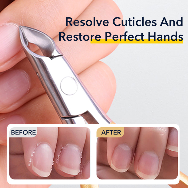 stainless steel cuticle nippers, view 6 - MRSLM