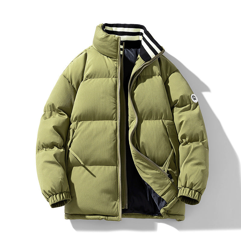 loose outdoor puffer coat, view 8 - MRSLM