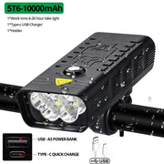 ultrabright 5000 lumens usb rechargeable bike light, view 6 - MRSLM