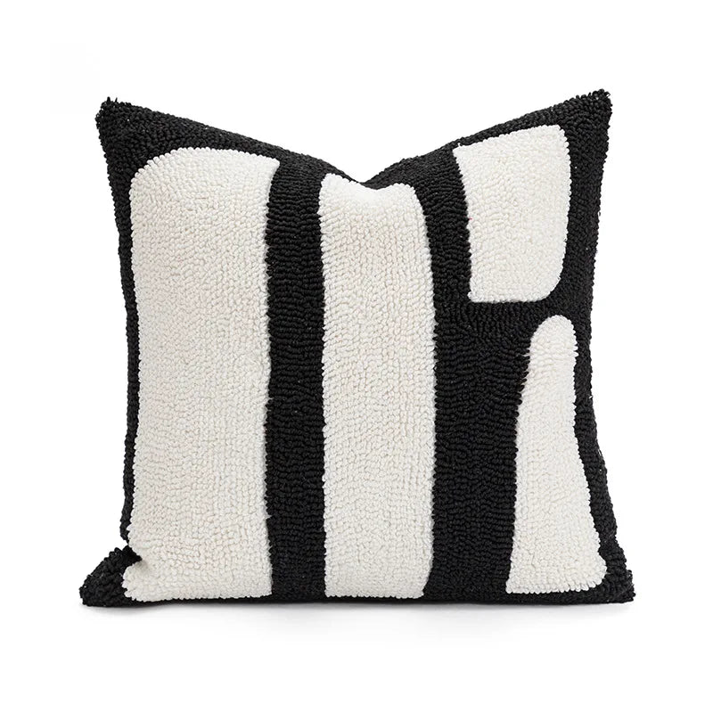 jacquard embroidered decorative pillow covers, view 4 - MRSLM
