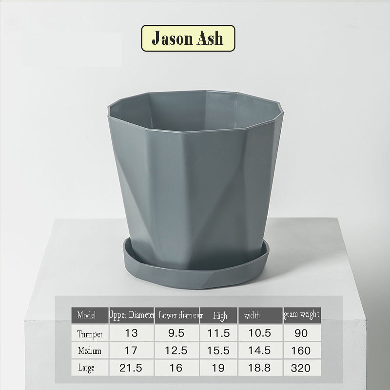 Nordic style flower pot, view 2 - MRSLM
