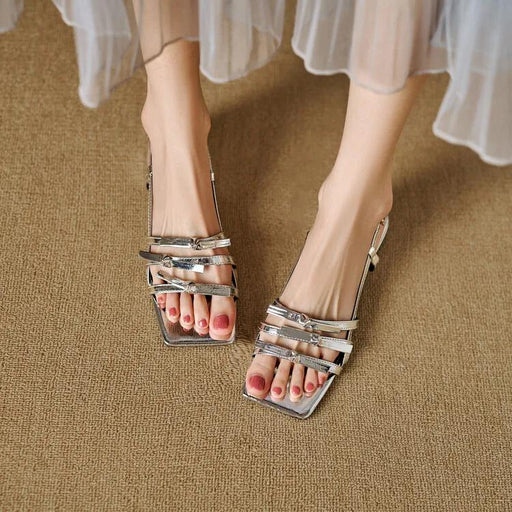 gladiator sandals low heel - MRSLM