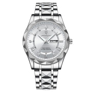 stainless steel quartz men's watch, view 10 - MRSLM