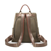 large capacity classic leather travel backpack, view 9 - MRSLM