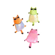 plush sunglasses cat toy, view 9 - MRSLM