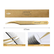 eyelash extension tweezers, view 3 - MRSLM