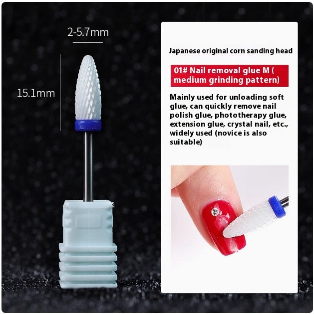 Tungsten steel nail drill bit, view 2 - MRSLM