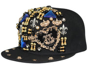 rivet flat brim cap, view 13 - MRSLM