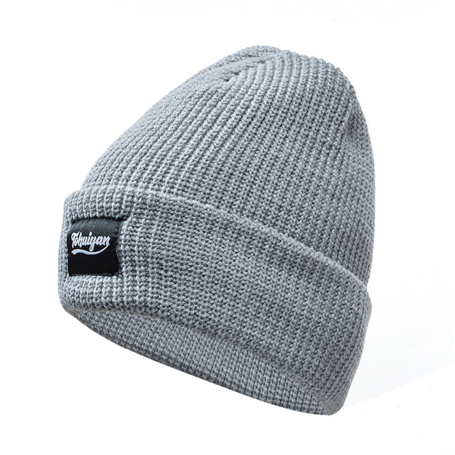Reflective knit beanie, view 3 - MRSLM