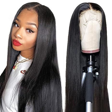 front lace human hair wig, view 9 - MRSLM