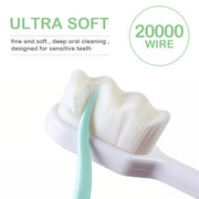 ultra soft toothbrush for adults, view 5 - MRSLM