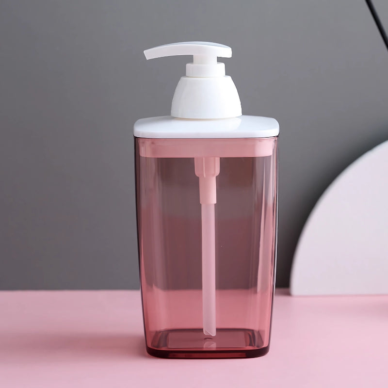 Transparent foam pump dispenser, view 3 - MRSLM