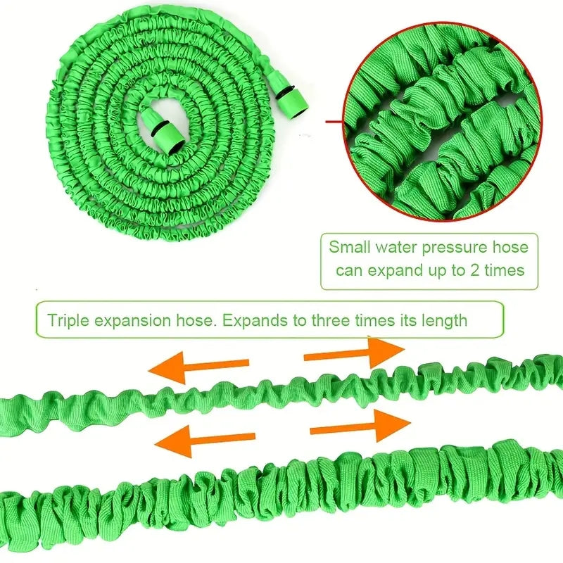 expandable car wash and garden hose, view 4 - MRSLM