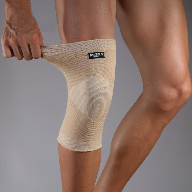 Elastic nylon sports knee pads, view 6 - MRSLM