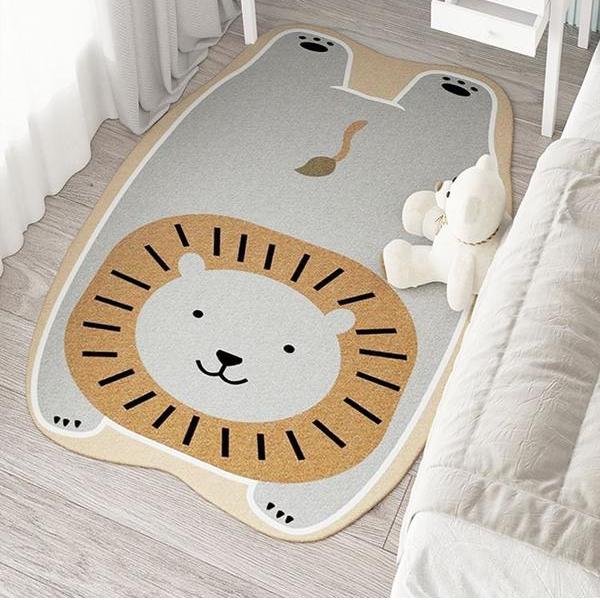 Cute animal plush rug - MRSLM