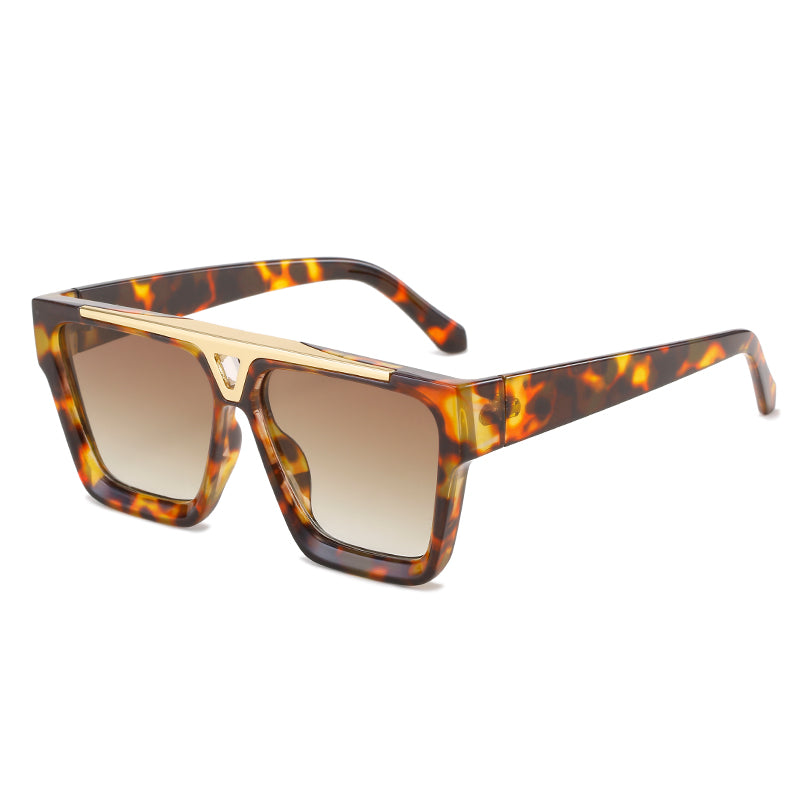 Gradient lens shield sunglasses, view 7 - MRSLM