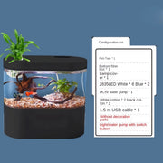 mini self-circulation goldfish tank, view 5 - MRSLM