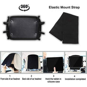 car headrest tablet holder, view 3 - MRSLM