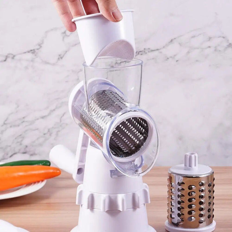 manual rotary cheese grater, view 5 - MRSLM