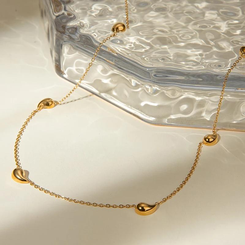 water drop necklace, view 7 - MRSLM