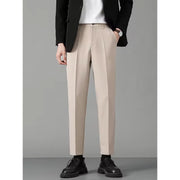 men's casual slim suit pants, view 3 - MRSLM