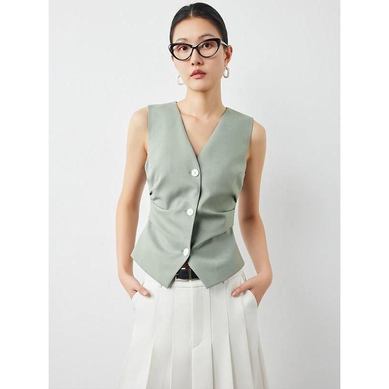 green double breasted blazer, view 5 - MRSLM