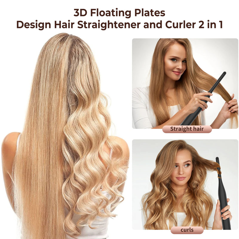 mini hair straightener for short hair and beard, view 6 - MRSLM