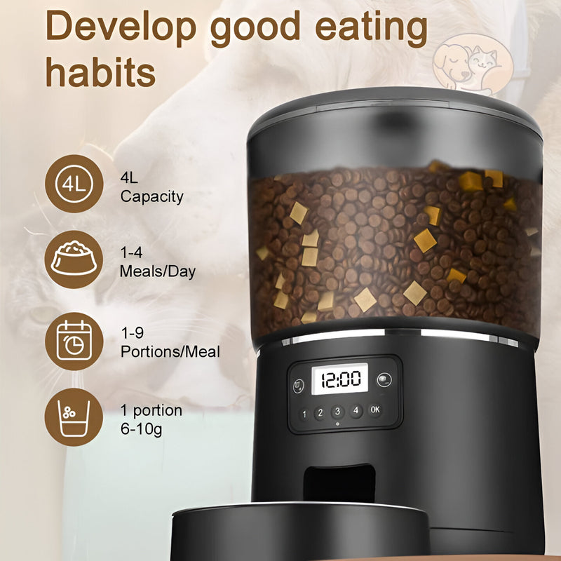 4L automatic pet feeder, view 4 - MRSLM