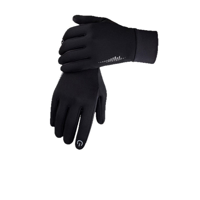 winter touchscreen cycling gloves, view 3 - MRSLM