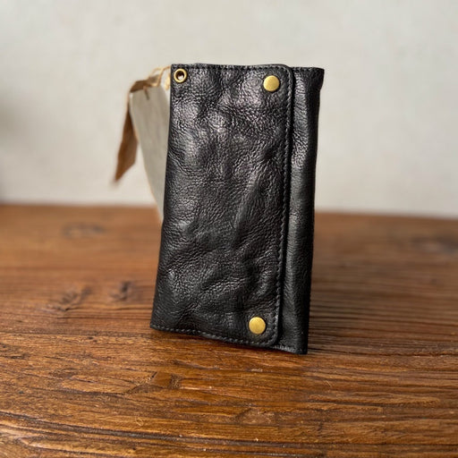 vintage trifold cowhide wallet - MRSLM