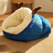 cozy plush dog bed sofa, view 2 - MRSLM