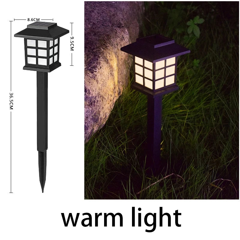 outdoor led solar pathway lights, view 2 - MRSLM