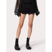 High waist applique shorts, view 7 - MRSLM