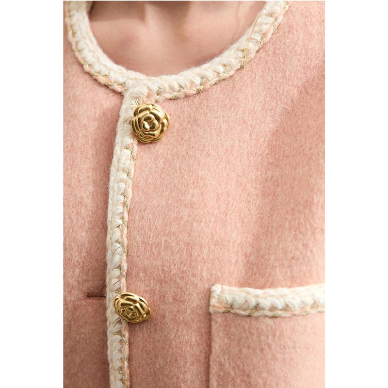 minimalist woolen autumn coat, view 7 - MRSLM
