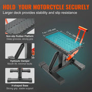 hydraulic dirt bike lift stand, view 5 - MRSLM