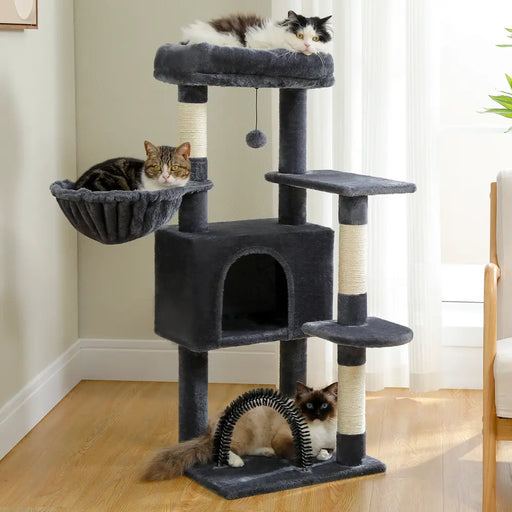 120 cm cat tree condo, view 2 - MRSLM
