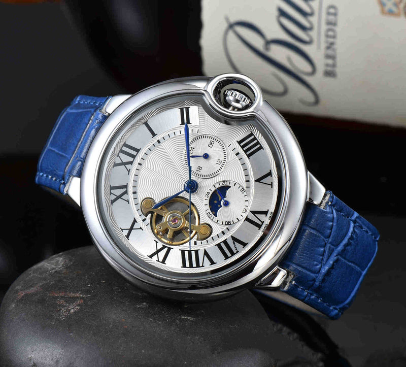 Men's automatic mechanical open flywheel watch, view 16 - MRSLM