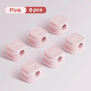 6-pack magnetic cable clips organizer, view 3 - MRSLM