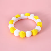 soft plush pet necklace collar, view 6 - MRSLM